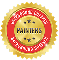 Painters Background Checked Badge